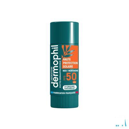 Dermophil Hoge Zonnebescherm. Lippen Ip50 Stick 4 gr