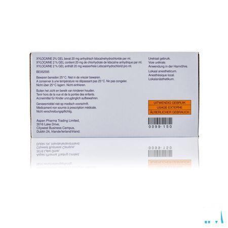 Xylocaine Gel Ser/spuit 10x10 gr 2%