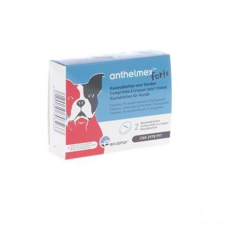 Anthelmex Forte Kauwtabletten Hond 2  -  Ecuphar