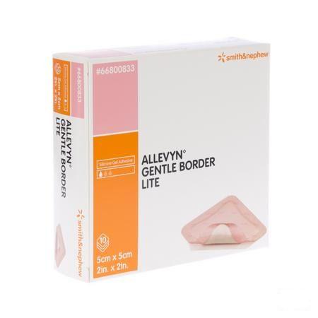 Allevyn Gentle Border Lite 5,0x 5,0cm 10 66800833  -  Smith Nephew