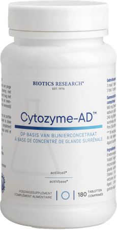 Biotics Cytozyme-AD 180 comprimés  -  Energetica Natura