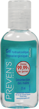 Preven's Handgel Hydroalcohol.munt 25 ml