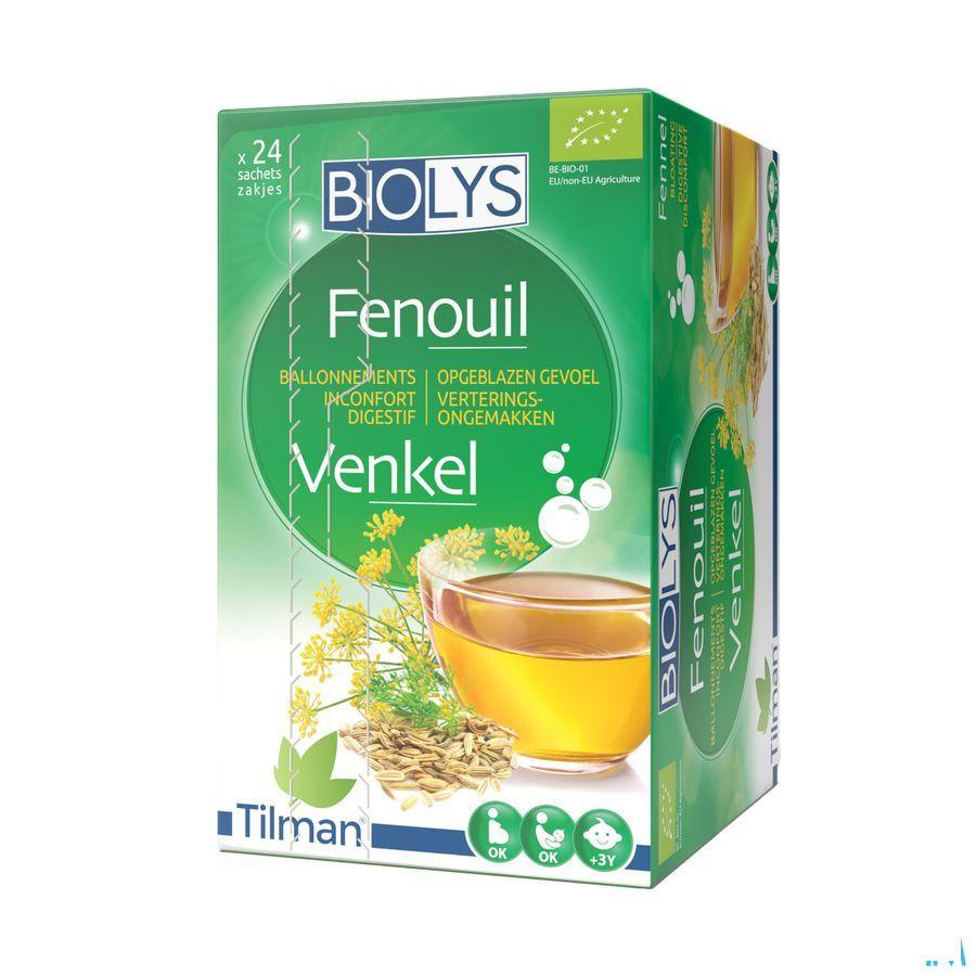 Biolys Fenouil Sachets 24  -  Tilman