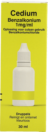 Cedium Benzalkonium Oplossing 30 ml