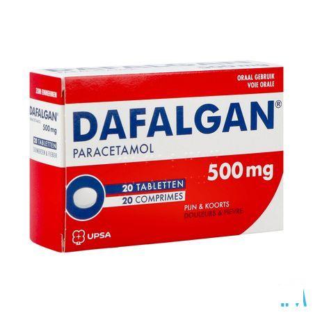 Dafalgan 500 mg Sec Comprimes 20