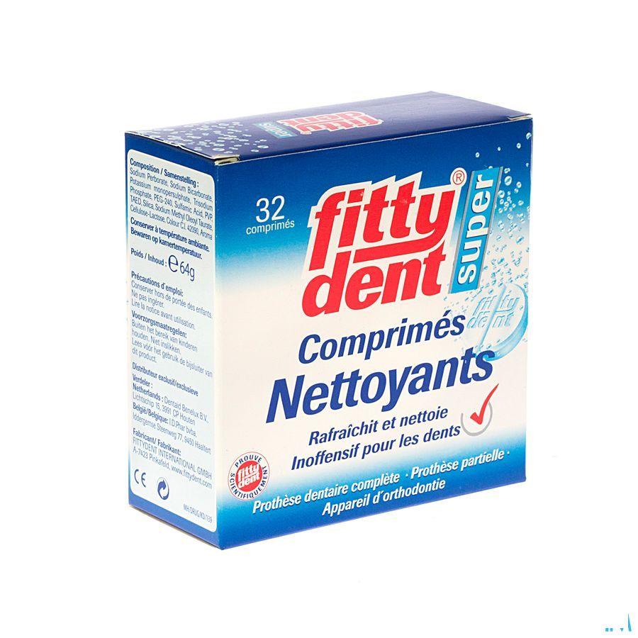 Fittydent Nettoyeur Comprimes Eff. 32  -  I.D. Phar