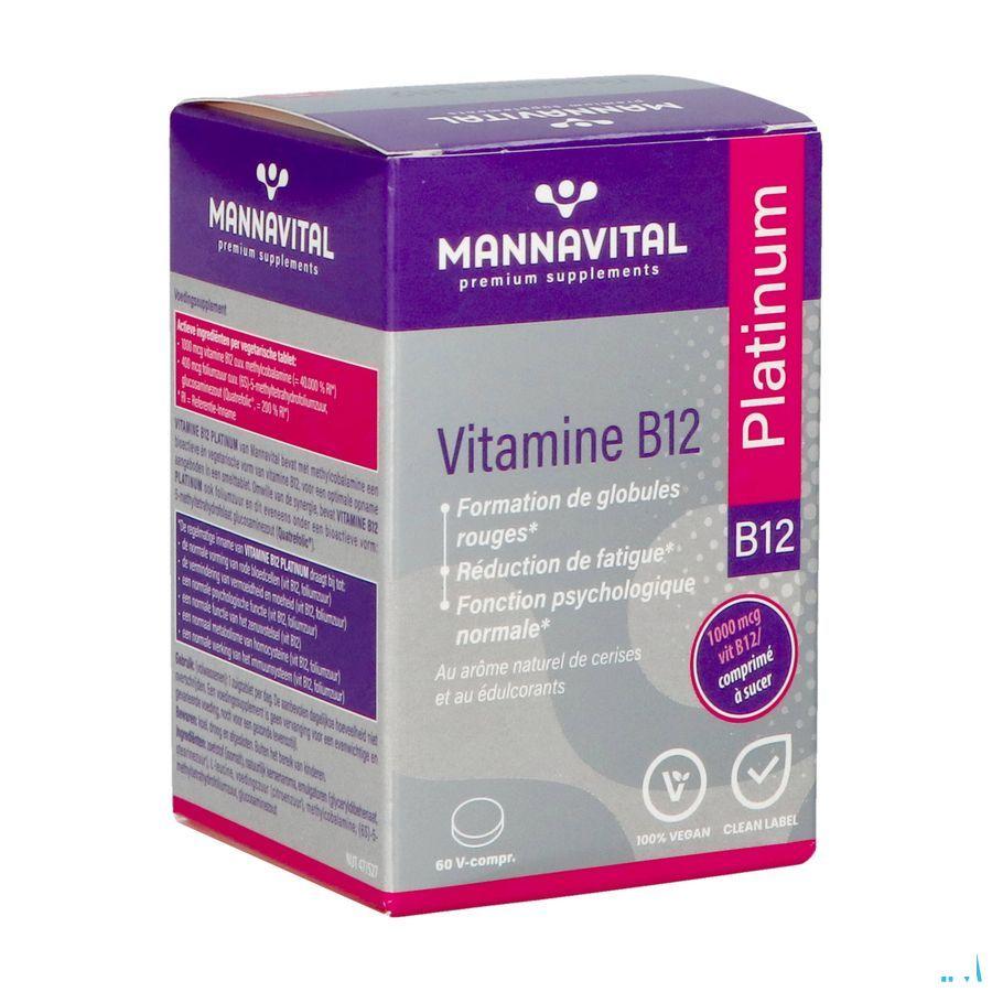 Mannavital Vitamine B12 Platinum V-Comp 60