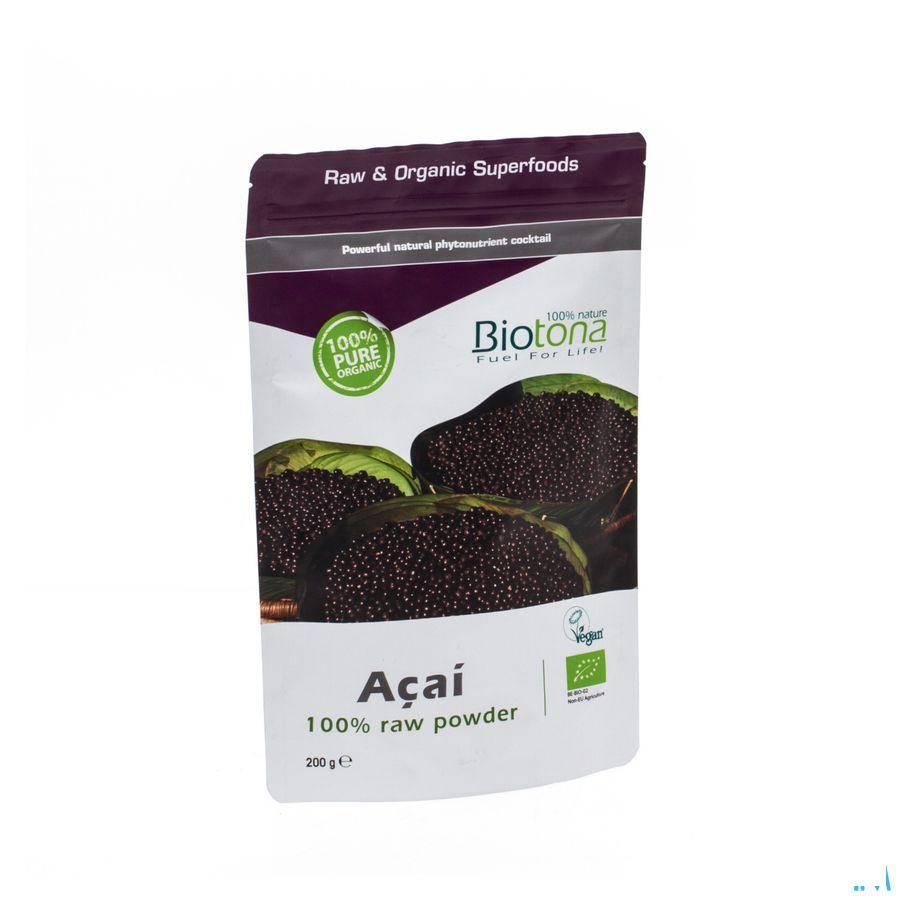 Biotona Acai Raw Powder 200 gr  -  Keypharm