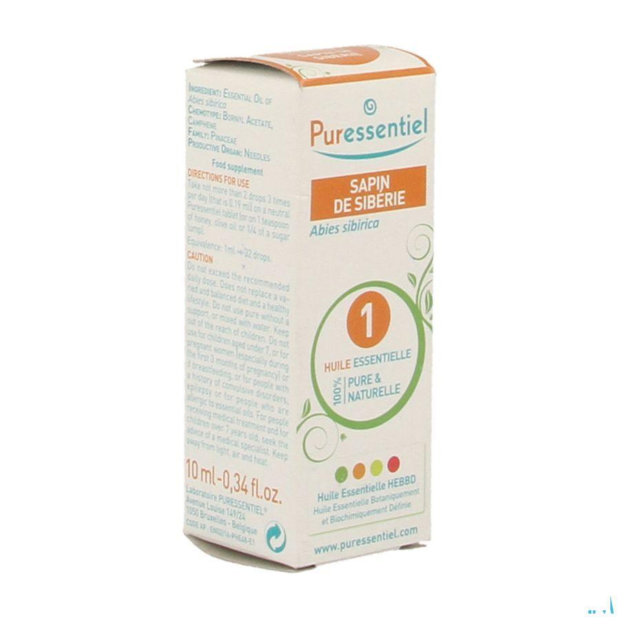 Puressentiel Eo Siberische Spar Bio Essentiele Olie 10 ml  -  Puressentiel