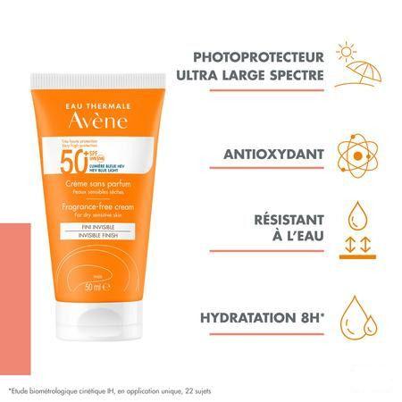 Avene Sol Ip50 + Creme Sans Parfum 50 ml  -  Avene