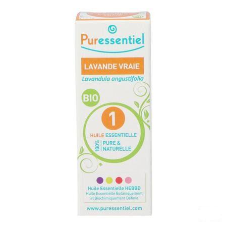 Puressentiel Eo Echt Lavendel Bio Exp.ess Olie10 ml  -  Puressentiel