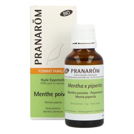 Menthe Poivree Bio Huile Essentielle 30 ml  -  Pranarom