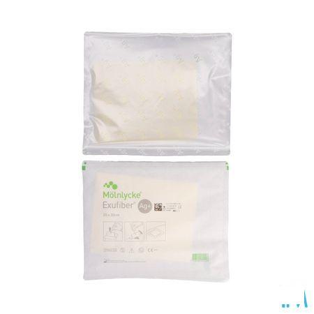 Exufiber Ag Gel.Fibre Dressing Ster 20 X 30cm 5