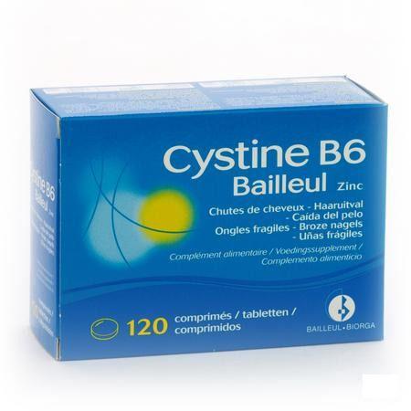Cystine B6 Zink Bailleul Haaruitval Comp 120