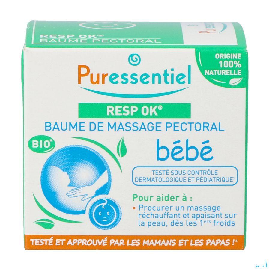 Puressentiel Ademhaling Massagebalsem Baby 30 ml  -  Puressentiel
