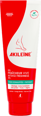 Akileine Rood Gel Levende Frisheid Tb 125 ml 101070  -  Asepta