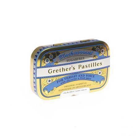 Grether's Pastilles Blackcurrant Ss Dragee 60 gr  -  Melisana