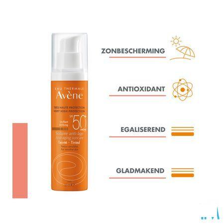 Avene Zonip50+ Creme A/Age Getint 50 ml  -  Avene