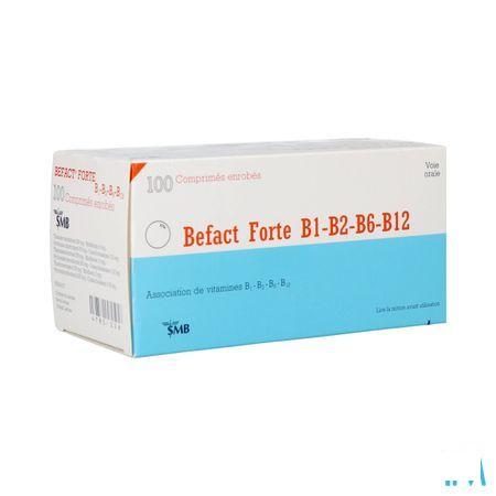 Befact Forte B1-B2-B6-B12 Omhulde Tabl 100 Ud