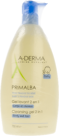 Aderma Primalba Gel Lavant 2en1 750 ml  -  Aderma