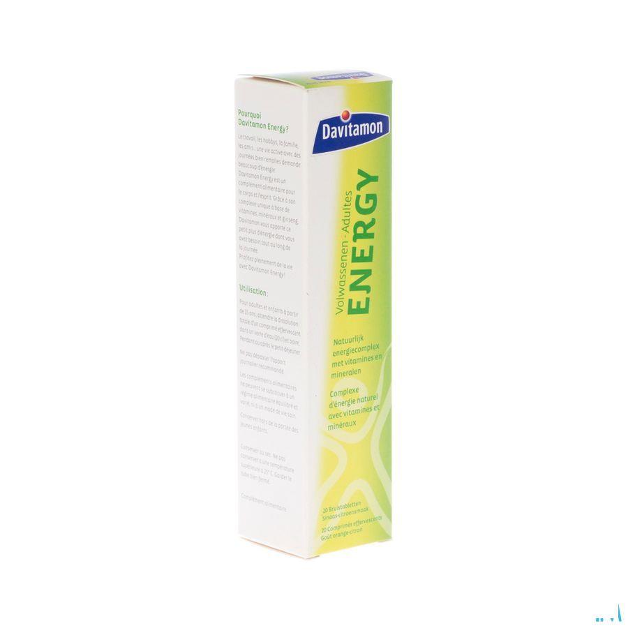 Davitamon Energy Adult Bruistabletten 20
