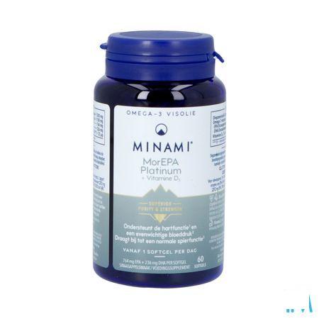 Minami Morepa Platinum + Vit D3 Caps 120  -  Nestle