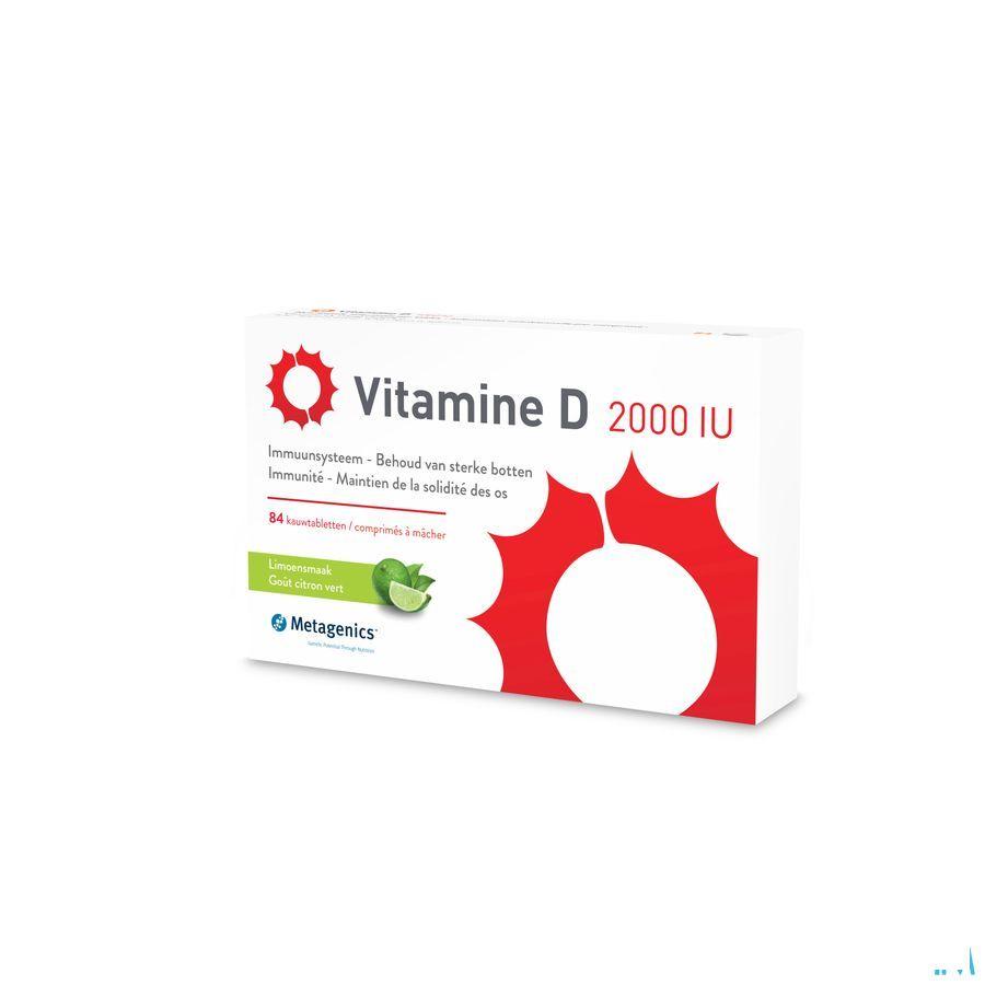 Vitamine D 2000iu Comprimes 84  -  Metagenics