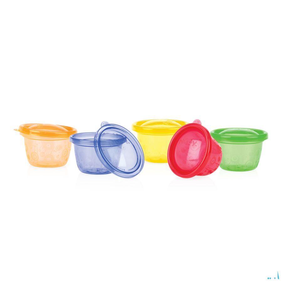 Nuby Pots Pour Encas - 120 ml - 3m +   -  New Valmar