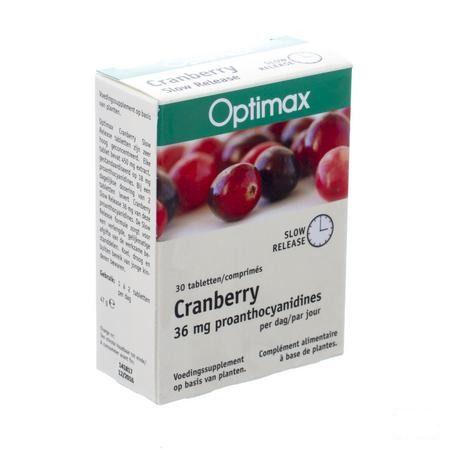 Cranberry One A Day Comprimes 30 Optimax 