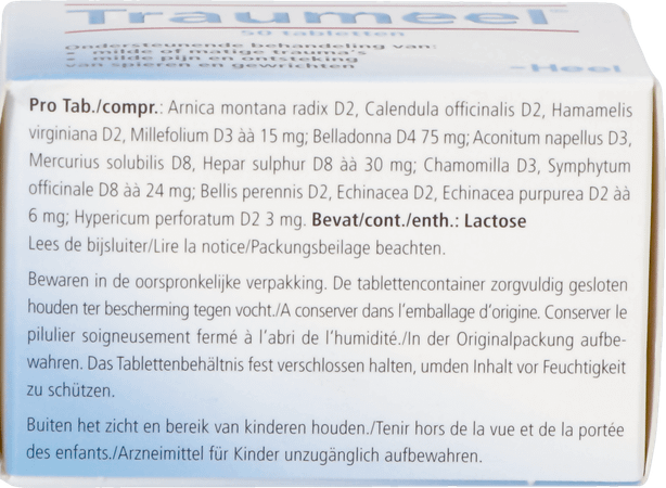 Heel Traumeel 50 Comprimes  -  Heel