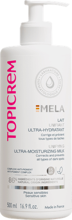 Topicrem Mela Lait Unifiant Ultra-Hydra 500 ml