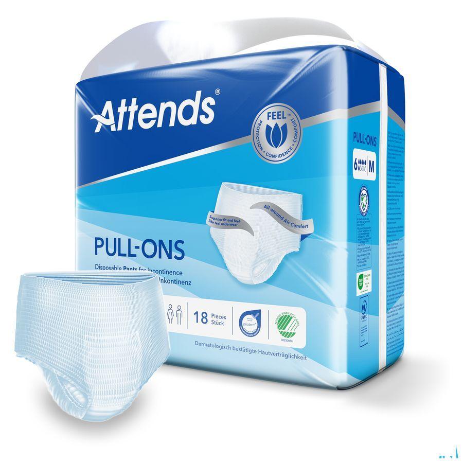 Attends Pull-Ons 6M 1X18  -  Attends
