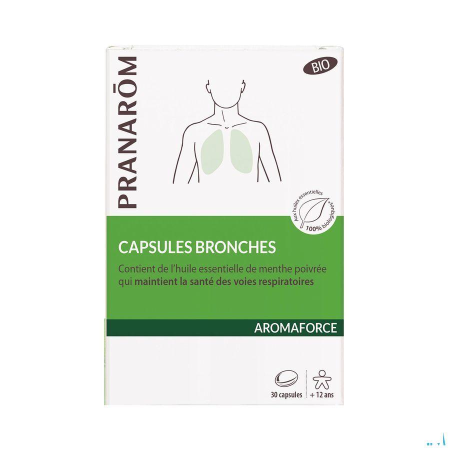 Aromaforce Bio Bronchien Capsule 30  -  Pranarom