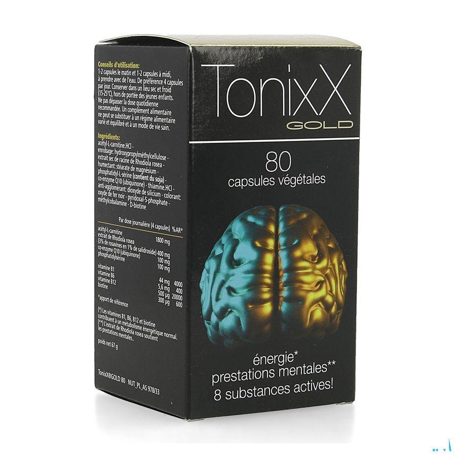 Tonixx Gold Caps 80 Nf  -  Ixx Pharma