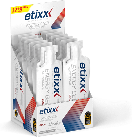 Etixx Nutritional Energy Gel Cola 12x38g