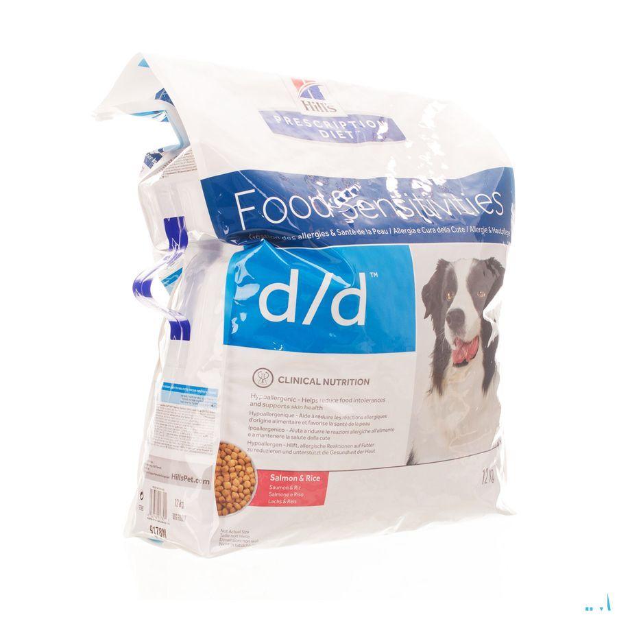 Hills Prescription diet Canine Dd Salm & rice 12kg 9321m 