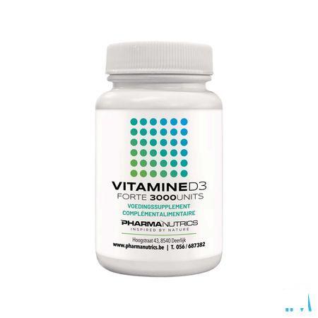 Vit D3 Forte 3000Iu Caps 120 Pharmanutrics  -  Pharmanutrics