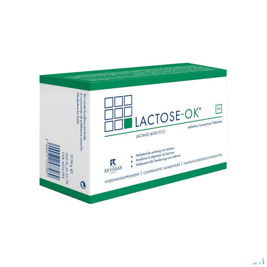 Lactose Ok Comp 90  -  Revogan