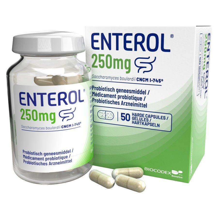 Enterol 250 mg Capsule Harde Dur 50 X 250 mg