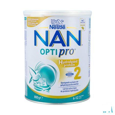 Nan Optipro HP 2 Lait Pdr 800G  -  Nestle