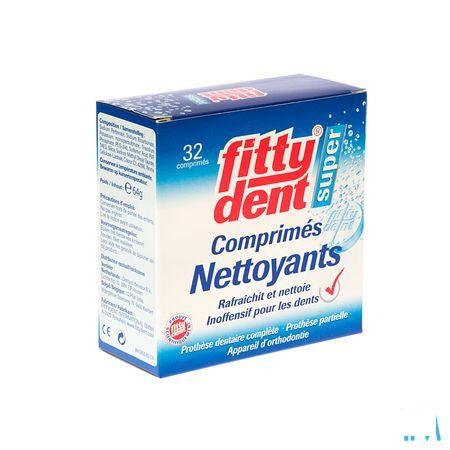 Fittydent Reiniger Bruistabletten 32  -  I.D. Phar