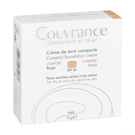 Avene Couvrance Creme Teint Tabletten025 Beige Conf. 10 gr  -  Avene