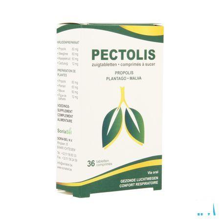 Soria Pectolis 36 Comprimes à Sucer  -  Soria Bel