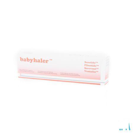 Babyhaler Inhalatiekamer + masker Baby 2 Kleppen