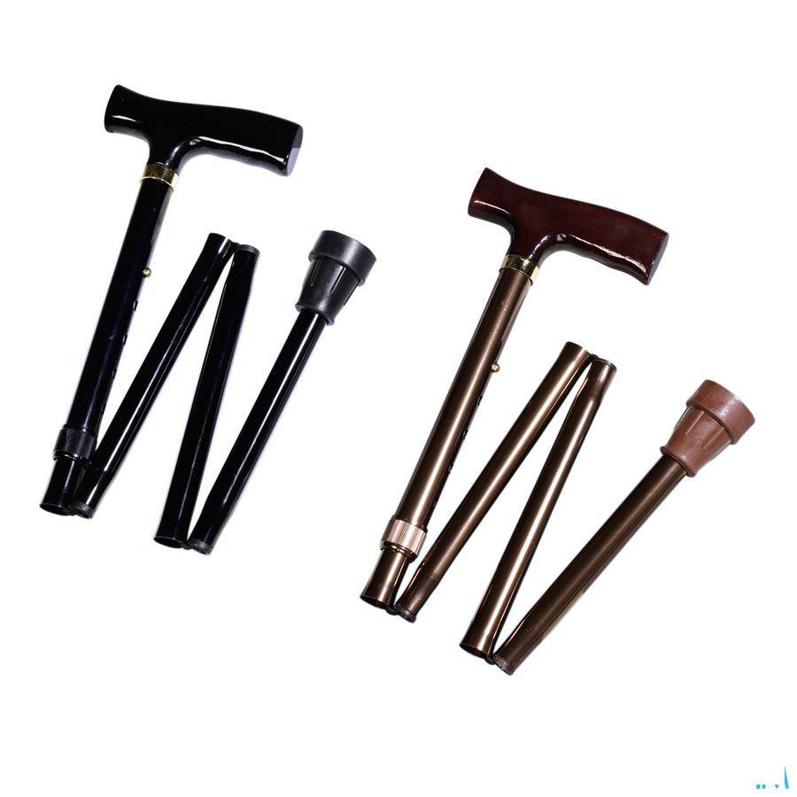 Bota Gaanstok N10 Quattro Plooibaar Zwart  -  Bota