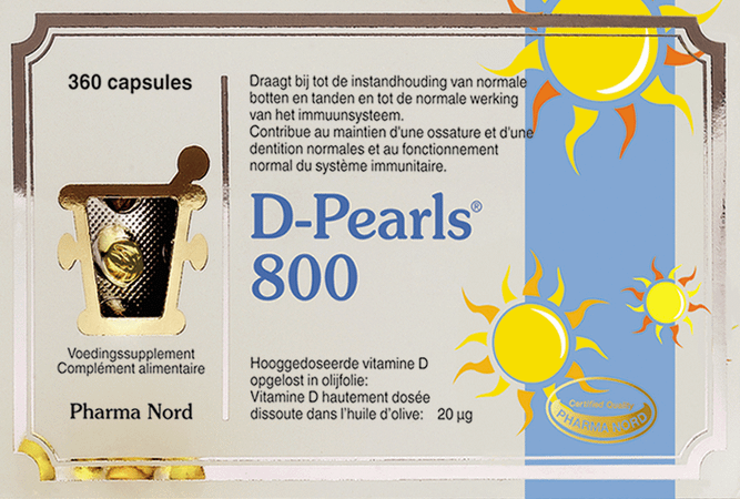 D-pearls 800 Capsule 360  -  Pharma Nord