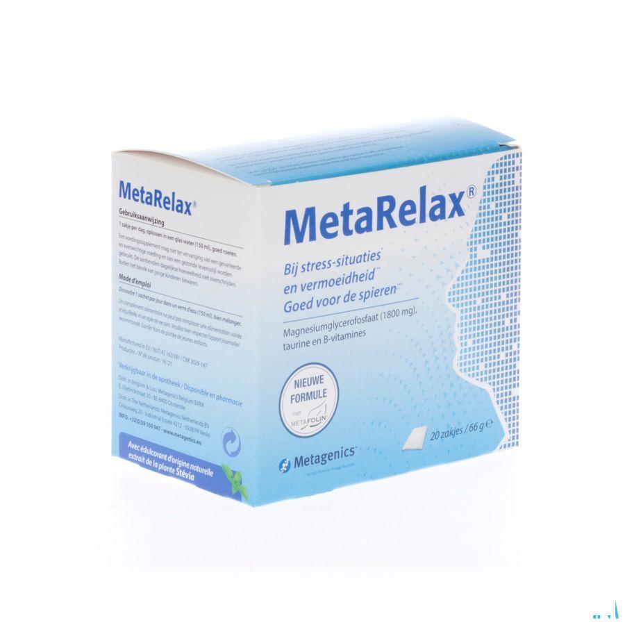 Metarelax Zakje 20 16121  -  Metagenics