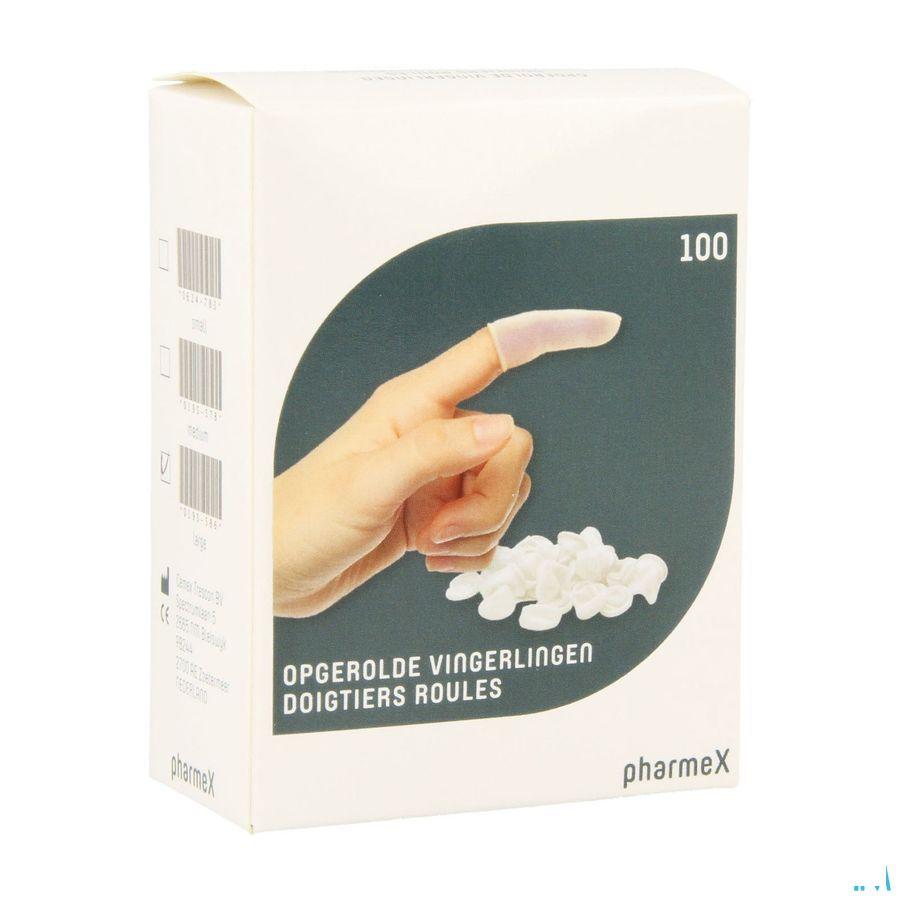Pharmex Vingerling Opgerold L 100  -  Infinity Pharma