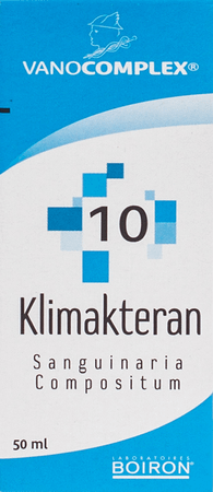 Vanocomplex N10 Klimakteran Druppels 50 ml  -  Unda - Boiron