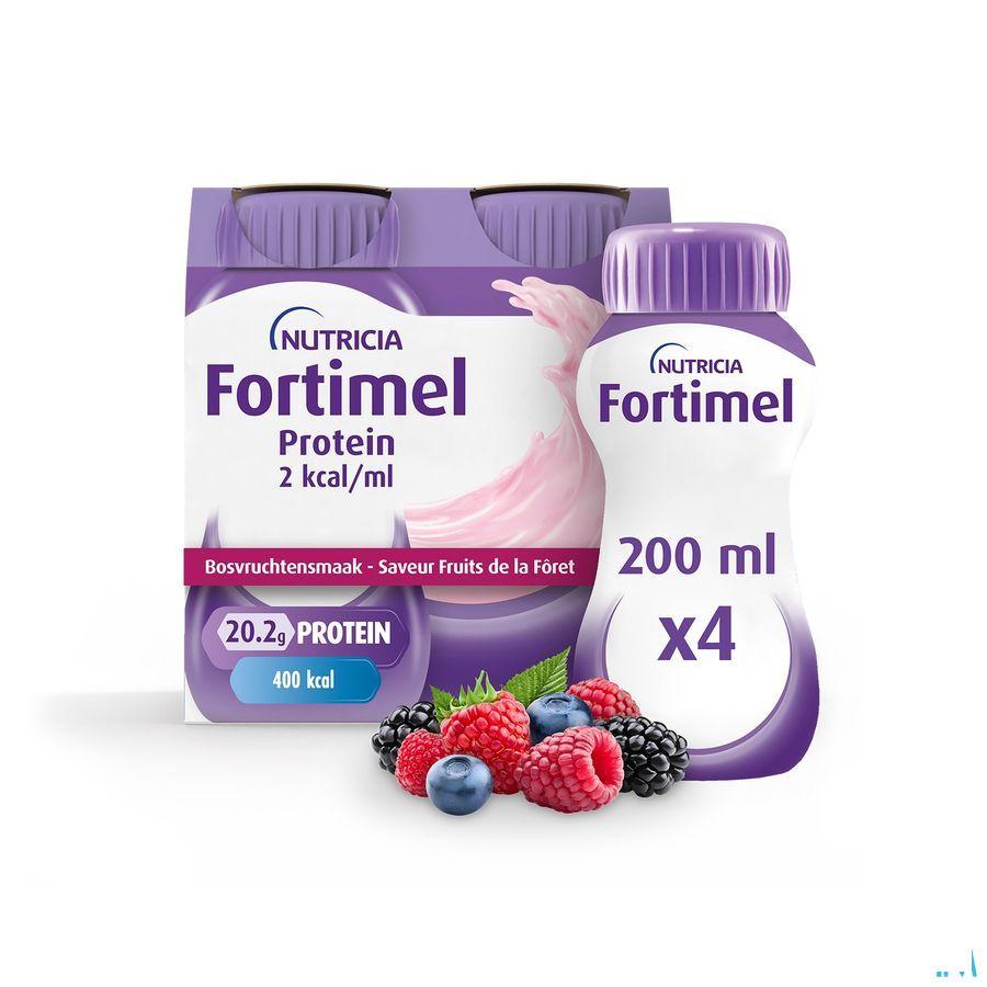 Fortimel Protein 2Kcal Bosvrucht 4X200 ml